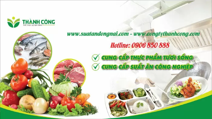 Công ty cung cấp suất ăn công nghiệp tại Đồng Nai Suất ăn công nghiệp Thành Công