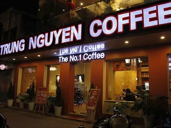 Thương hiệu cà phê nhượng quyền - Trung Nguyên Coffee