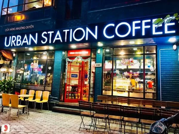 Thương hiệu cà phê nhượng quyền - Urban Station