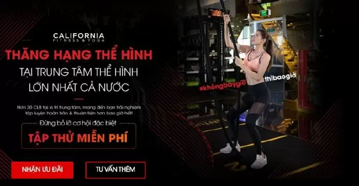 Địa điểm tập yoga tại Đà Nẵng - California Fitness & Yoga