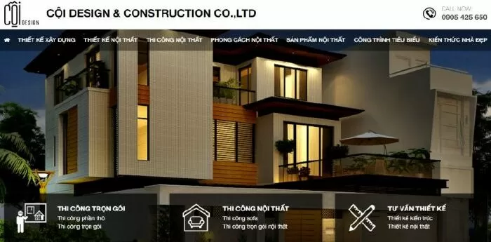 Công ty thi công nội thất tại Đà Nẵng - Cội Design
