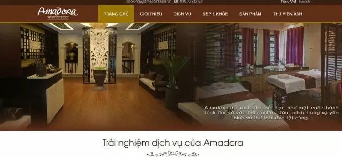 Địa chỉ chăm sóc da mặt tại Hà Nội - Amadora Wellness Spa