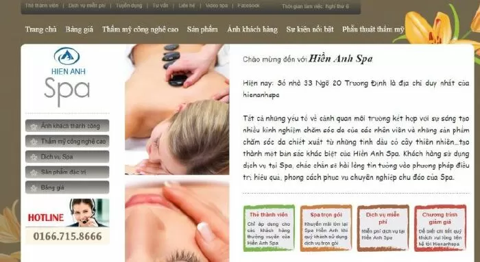 Địa chỉ chăm sóc da mặt tại Hà Nội - Hiền Anh Spa