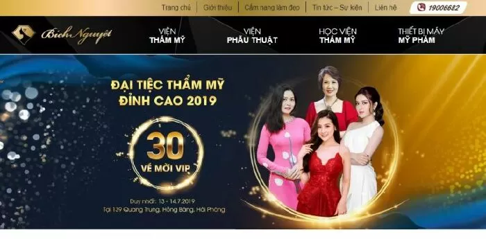 Địa chỉ chăm sóc da mặt tại Hà Nội - Bích Nguyệt Spa