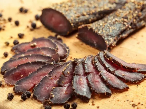 Món Biltong ở Nam Phi