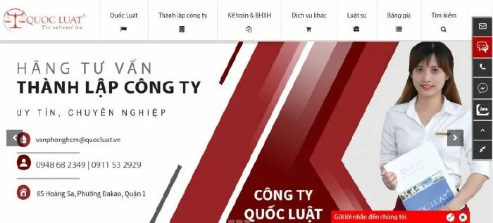 Địa chỉ công ty luật tại Tp HCM - Quốc Luật