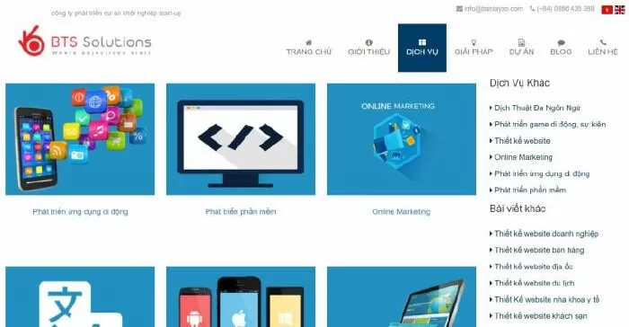 Công ty dịch thuật tại Tp HCM - BTS
