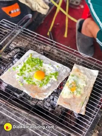 Bánh tráng nướng Dì Nguyệt