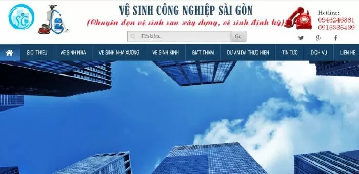Địa chỉ công ty vệ sinh công nghiệp tại Tp HCM - Công Nghiệp Sài Gòn