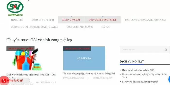 Địa chỉ công ty vệ sinh công nghiệp tại Tp HCM - Sao Việt