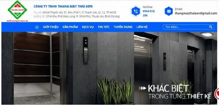Địa chỉ cung cấp thang máy tại Tp HCM - Thái Sơn