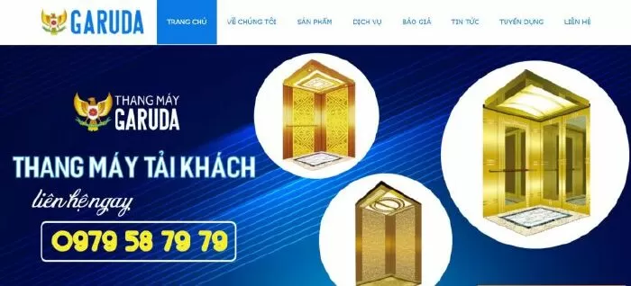 Địa chỉ cung cấp thang máy tại Tp HCM - Garuda