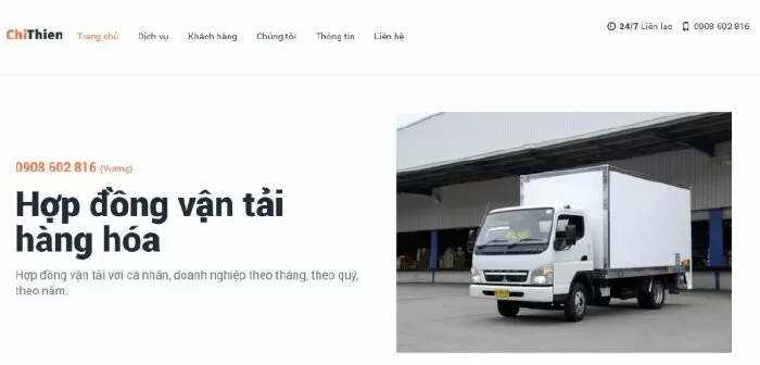 Công ty chuyển nhà trọn gói tại Tp HCM - Chí Thiện