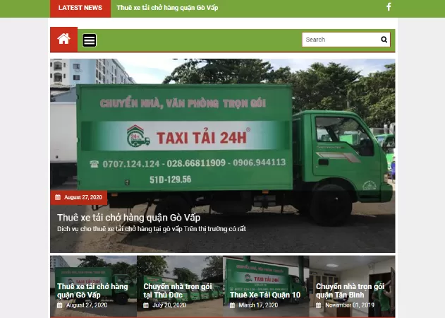 Công ty chuyển nhà trọn gói tại Tp HCM - Taxi tải 24h