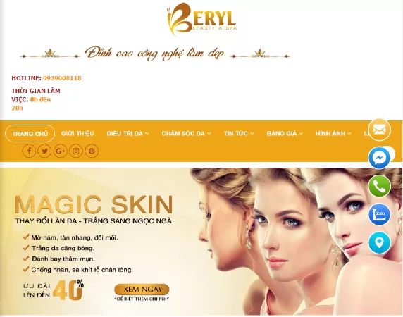 Địa chỉ xóa xăm tại Tp HCM an toàn nhất - Beryl Beauty Spa
