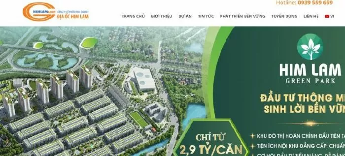 Công ty bất động sản tại Việt Nam - Him Lam