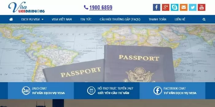 Dịch vụ làm visa tại Tp HCM uy tín an toàn nhất - Liên Đại Dương