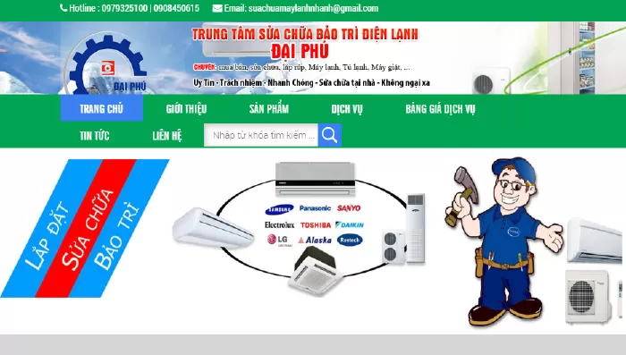 Sửa máy lạnh tận nơi ở Tp HCM chất lượng nhất - Đại Phú