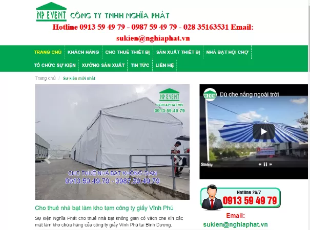 Công ty tổ chức sự kiện tại Tp HCM nổi tiếng nhất - Nghĩa Phát