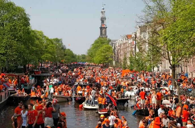 Lễ hội King’s Day ban đầu là Queen’s Day