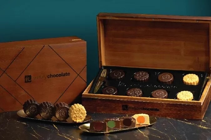 Bánh trung thu chocolate truffle