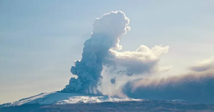 Núi lửa sông băng Eyjafjallajokull, Iceland