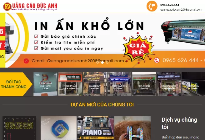 Quảng cáo tại Hà Nội uy tín và chất lượng nhất - Đức Anh