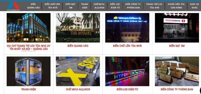 Quảng cáo tại Hà Nội uy tín và chất lượng nhất - Xuân Minh