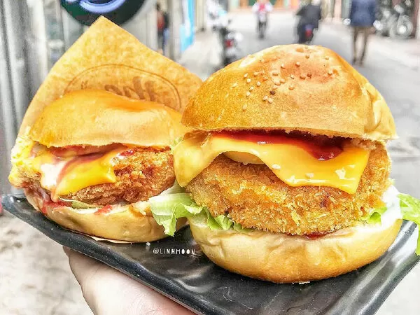 Burger gà - The Canteen
