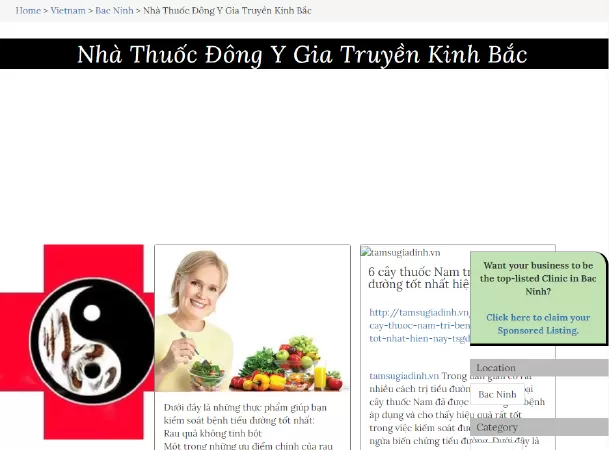 Phòng khám đông y tại Hà Nội tốt nhất - Kinh Bắc