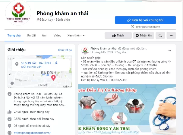 Phòng khám đông y tại Hà Nội tốt nhất - An Thái