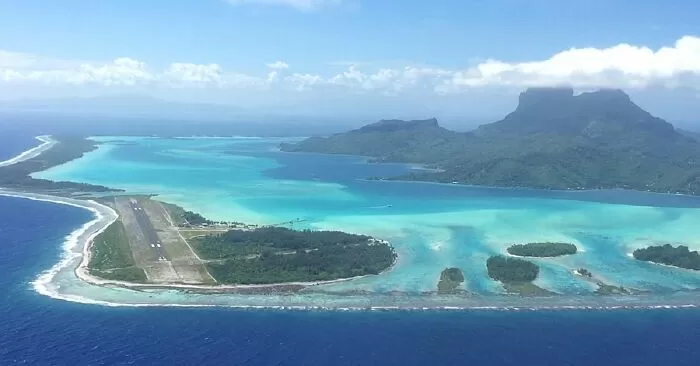 Sân bay Bora Bora (Motu Mute), Polynesia thuộc Pháp