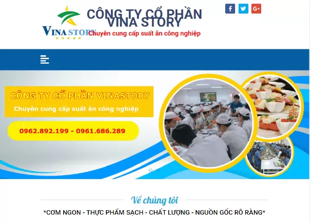 Cung cấp suất ăn công nghiệp tại Hà Nội chất lượng nhất - Vinastory
