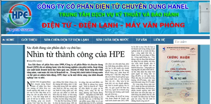 Dịch vụ điện lạnh tại Hà Nội uy tín nhất - Hanel
