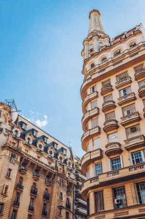 Khu phố La Recoleta ở thành phố Buenos Aires, Argentina