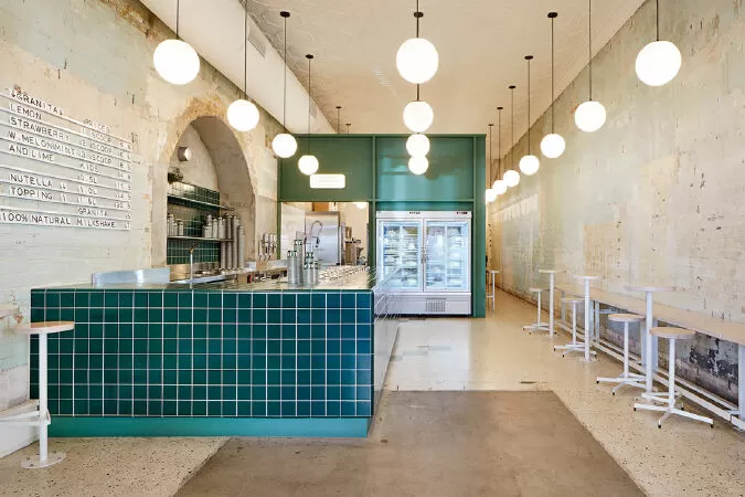 Cửa hàng kem Piccolina Gelateria, Melbourne