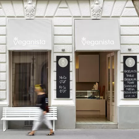 Cửa hàng kem Veganista, Vienna