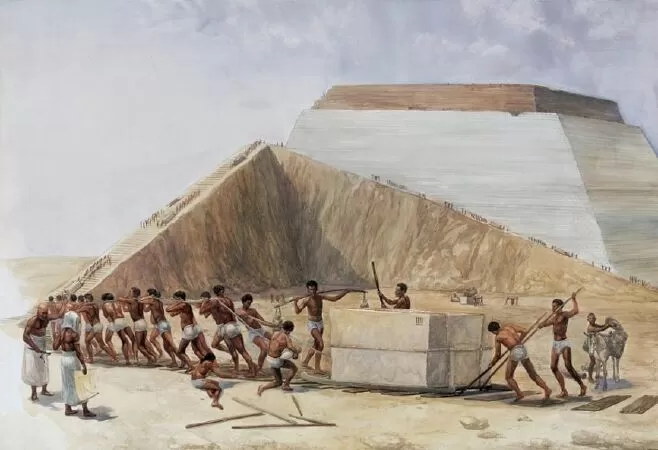 The Building of the Egyptian Pyramids ( Quá trình xây dựng Kim tự tháp Ai Cập )