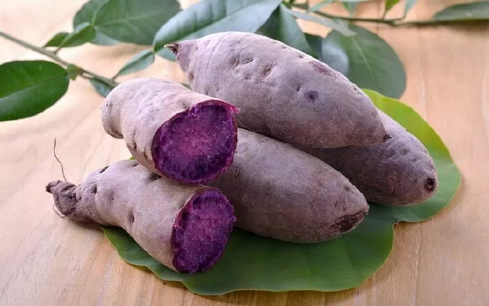Thực phẩm màu tím ngon và bổ dưỡng: Khoai lang tím