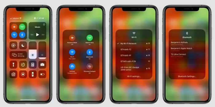 Tính năng chuyển đổi Wifi nhanh chóng không cần vào Cài đặt trên iPhone