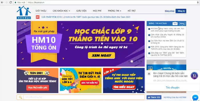 Top 7 website học trực tuyến và luyện thi đại học tốt nhất