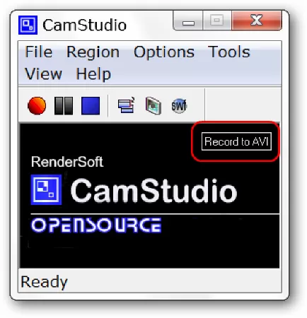 Phần mềm quay phim màn hình tốt nhất: CamStudio