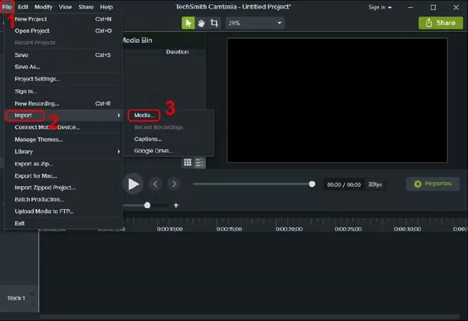 Phần mềm quay phim màn hình tốt nhất: Camtasia