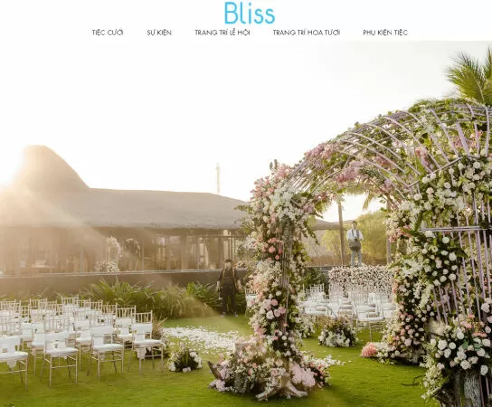 Dịch vụ trang trí tiệc cưới tại Sài Gòn - Bliss Wedding & Event Planner Việt Nam