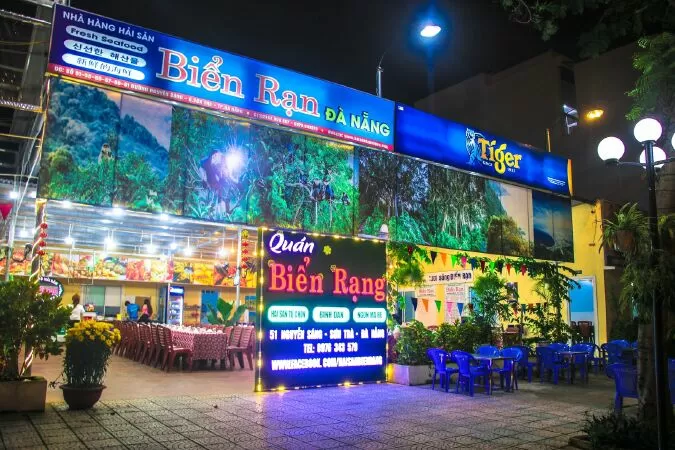 Nhà hàng hải sản ngon nổi tiếng nhất tại Đà Nẵng - Nhà Hàng Biển Rạng