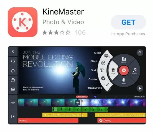 Ứng dụng chỉnh sửa video tốt nhất: KineMaster