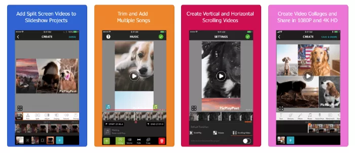 Ứng dụng chỉnh sửa video tốt nhất: PicPlayPost