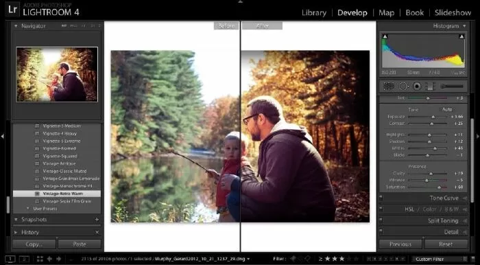 Phần mềm chỉnh sửa ảnh tốt nhất: Adobe Lightroom
