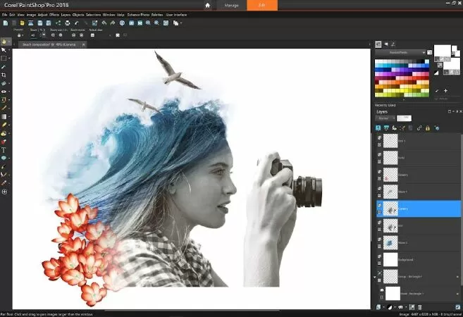 Phần mềm chỉnh sửa ảnh tốt nhất: Corel PaintShop Pro