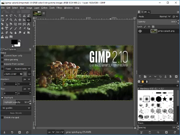Phần mềm chỉnh sửa ảnh tốt nhất: GIMP